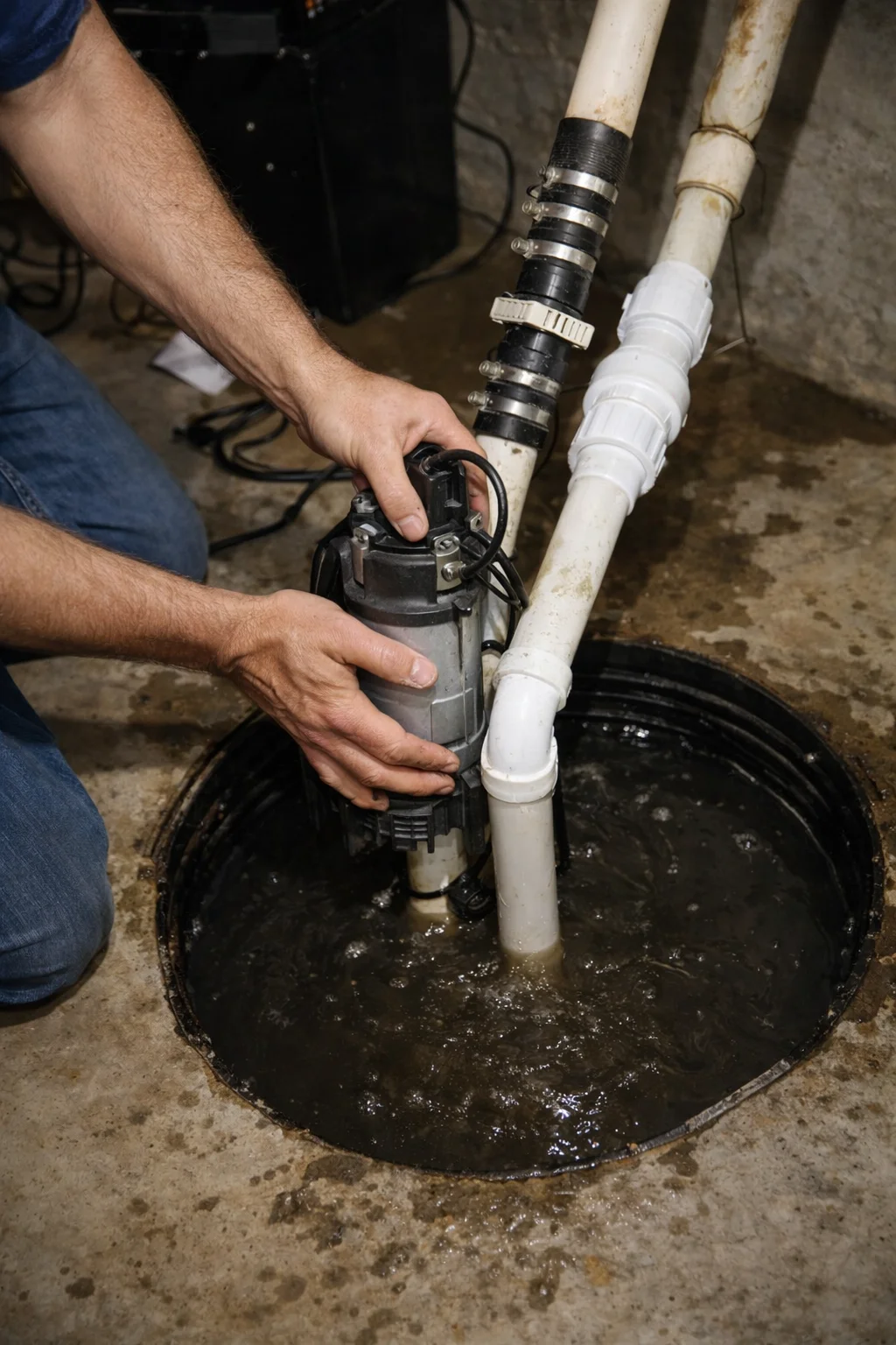 Sump Pump Technician